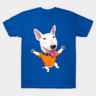 Happy Bull Terrier T-Shirt